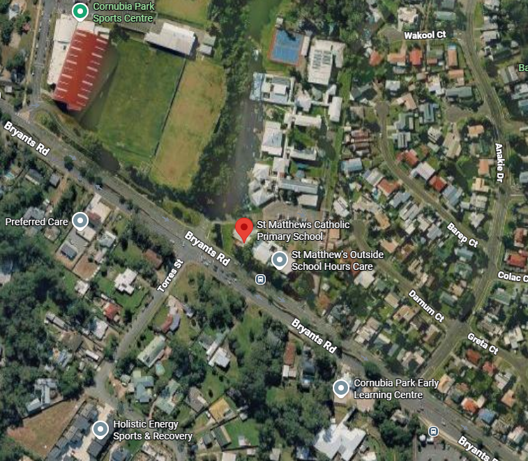 School Map - Bus Stop